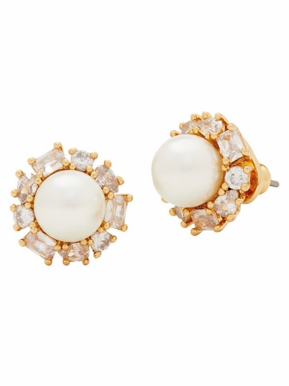 KATE SPADE • Candy Shop Pearl Halo Earrings